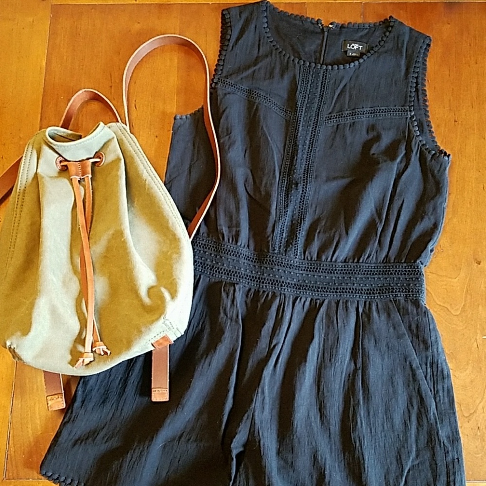 LOFT Crochet Lace Romper - Sz. 2